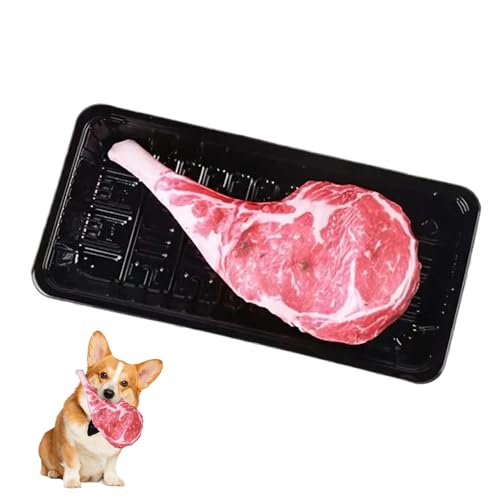 yybng Quietschende Hundekauspielzeuge | Beißfeste Welpen Quietschpuppe - Spiel- Und Kauspaß Für Zuhause Garten Drinnen Draussen von yybng