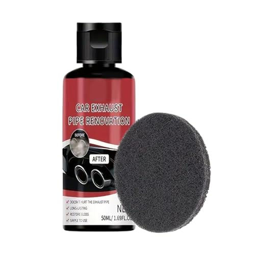 yybng Rostentferner Für Metall,50ml Eisenpartikel Reiniger - Oxidations Rostflecken Entferner Paste Für Auspuffrohr Motorrad Stoßstange SUV Felge Bremse Auto LKW yybng Rostentferner Für Metall,50ml Eisenpartikel Reiniger - Oxidations Rostflecken Entferner Paste Für Auspuffrohr Motorrad Stoßstange SUV Felge Bremse Auto LKW von yybng