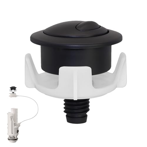 yybng Spülkasten Taste - Wasserdichter Spülkastendrucktaster Aufsatz | Zweiflush Teile Für Wartung Reparatur Sanitär Hausbesitzer Mieter Wohnung Bewohner Installateur Badezimmer Zuhause von yybng