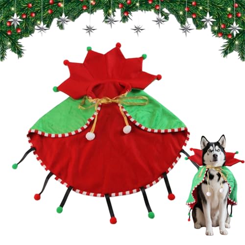 yybng Weihnachts Hundekleidung - Weihnachtsbaum Kostüm Für Kleine Hunde | Kostüm Umhang Haustier Zubehör Für Welchen Winter Fest Party Geburtstag Cosplay yybng Weihnachts Hundekleidung - Weihnachtsbaum Kostüm Für Kleine Hunde | Kostüm Umhang Haustier Zubehör Für Welchen Winter Fest Party Geburtstag Cosplay von yybng