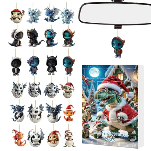 yybng Weihnachtsschmuck Adventskalender | Countdown Kalender Mit 24 Anhängern - Flaches 2D Andenken Für Familie Erwachsene Kinder Jugendliche Freunde Schüler yybng Weihnachtsschmuck Adventskalender | Countdown Kalender Mit 24 Anhängern - Flaches 2D Andenken Für Familie Erwachsene Kinder Jugendliche Freunde Schüler von yybng