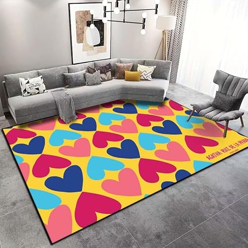 yyxsgdmw Agatha Ruiz-De La-Prada Muster Teppich Teppiche Schlafzimmer Wohnzimmer Badezimmer Matte Kreative Türmatte Bereich Teppich Home Decor Farbe 15 Größe N1569 120×180Cm yyxsgdmw Agatha Ruiz-De La-Prada Muster Teppich Teppiche Schlafzimmer Wohnzimmer Badezimmer Matte Kreative Türmatte Bereich Teppich Home Decor Farbe 15 Größe N1569 120×180Cm von yyxsgdmw