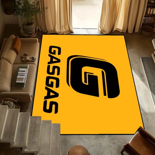 yyxsgdmw Mode Rot Motorrad Kleiner Teppich Anti-Rutsch Küche Schlafzimmer Handgemachter Tufted Teppich Wohnzimmer Eingang Dekoration G-G-Gasgas Q411 50×70Cm von yyxsgdmw