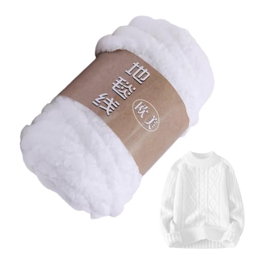 Chenillegarn zum Häkeln,Weiches Garn für Decke und Häkeln - Wollknäuel zum Basteln, weiches Garn, flauschiges Polyestergarn für Hüte, Schuhe, Handschuhe Chenillegarn zum Häkeln,Weiches Garn für Decke und Häkeln - Wollknäuel zum Basteln, weiches Garn, flauschiges Polyestergarn für Hüte, Schuhe, Handschuhe von yztju