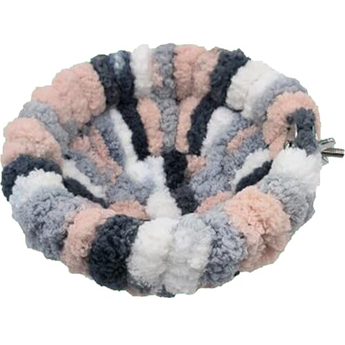 Cockatiel Bird Nest Bett - warme funkelnde Kanarische Hängematte, Plüschhänge -Ruhspot | Papageienschlafkäfignest für Lovebird Conure Small Pet Shelter, Innennistlebensraum gemütliches Accessoires für Cockatiel Bird Nest Bett - warme funkelnde Kanarische Hängematte, Plüschhänge -Ruhspot | Papageienschlafkäfignest für Lovebird Conure Small Pet Shelter, Innennistlebensraum gemütliches Accessoires für von yztju