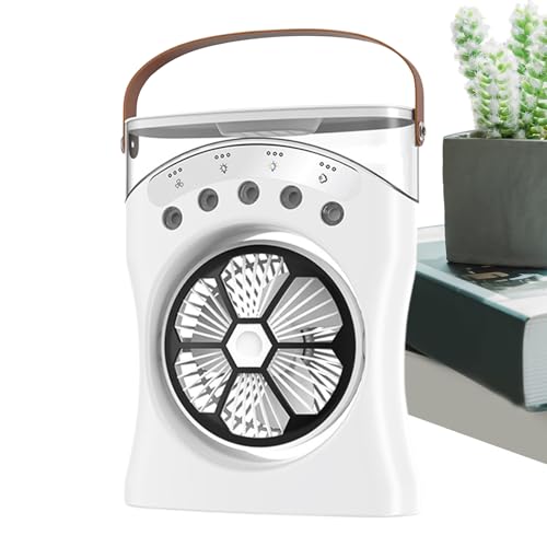 Desktop Misting Fan - Wiederaufladbarer Tischventilator Mit Sprühfunktion,Leiser 3-Stufen Ventilator für Tage - für Luftfeuchtigkeit gleJugendzimmer, Wohnzimmer, Arbeitsbereich und Studentenwohnheim Desktop Misting Fan - Wiederaufladbarer Tischventilator Mit Sprühfunktion,Leiser 3-Stufen Ventilator für Tage - für Luftfeuchtigkeit gleJugendzimmer, Wohnzimmer, Arbeitsbereich und Studentenwohnheim von yztju