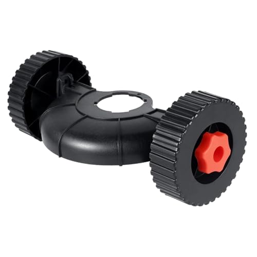 Einstellbare Schnur Trimmer -Radbefestigung - universeller Unkrautbefehle, starke Rasenmäherdeckteile | Hochleistungs -Outdoor -Landschaftsbauwerkzeug, Garden Auffahrt Pathway Farm Yard Terrasse Garte von yztju