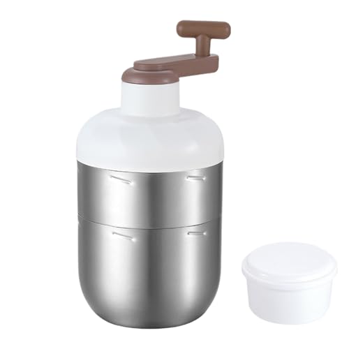 Eiszerkleinerer,Manueller Eiszerkleinerer Mit Handkurbel - Edelstahl Tragbarer Eismacher | Für Haushalt Küche Picknick Cocktails Eiszerkleinerer,Manueller Eiszerkleinerer Mit Handkurbel - Edelstahl Tragbarer Eismacher | Für Haushalt Küche Picknick Cocktails von yztju