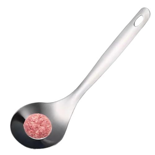 Fleischbällchen-Schaufel, Kugelformer aus Edelstahl, exquisite kulinarische Kreationen, antihaftbeschichtet, Fleischbällchen-Maker, Fleischbällchen-Maker, Rinderfleischbällchen, Hühnerfleischbällchen Fleischbällchen-Schaufel, Kugelformer aus Edelstahl, exquisite kulinarische Kreationen, antihaftbeschichtet, Fleischbällchen-Maker, Fleischbällchen-Maker, Rinderfleischbällchen, Hühnerfleischbällchen von yztju