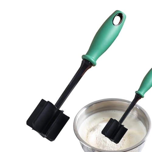 Fleischhacker für Rinderhackfleisch - Hitzebeständige 6 Kurve Blätter Masher Werkzeug Küche Hamburger Mixer Spatel | Utensil für das Kochen von Puten -Schweinefleisch -Rindfleischvorbereitungen ohne S von yztju