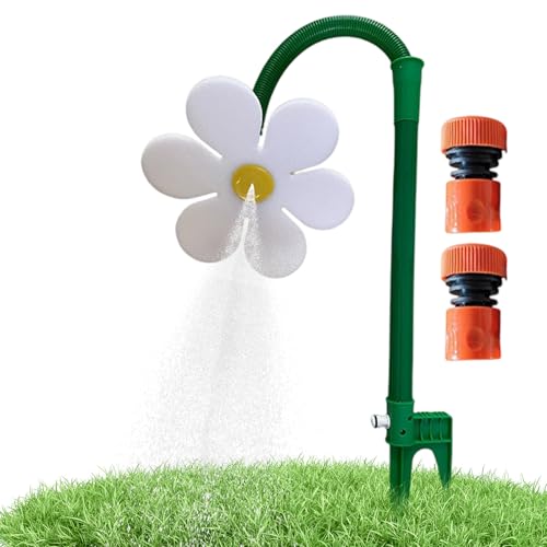 Gänseblümchen Sprinkler - 360 Grad Drehender Bewässerungssprenkler | Dekorativer Wassersprinkler Für Wasserspaß Garten Spielplatz Hund Abkühlung Rasen Gänseblümchen Sprinkler - 360 Grad Drehender Bewässerungssprenkler | Dekorativer Wassersprinkler Für Wasserspaß Garten Spielplatz Hund Abkühlung Rasen von yztju