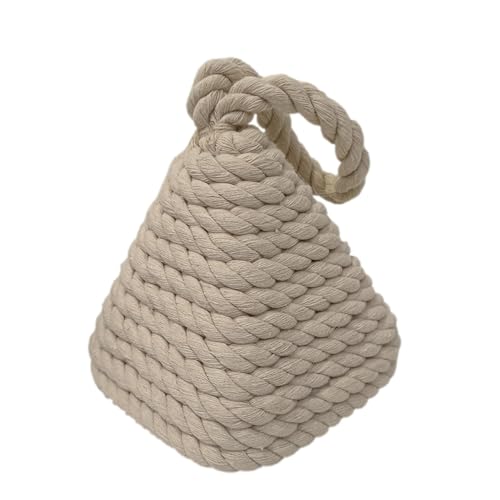Gewichtter Türstopper - Seilknoten -Baumwollstopper, Griffzubehör | Multipurpose Home Utility Blocker, Türstop hält Türen offen, für Fenster Wedge Bookend Hundespielzeug Haushaltsaufgaben Gewichtter Türstopper - Seilknoten -Baumwollstopper, Griffzubehör | Multipurpose Home Utility Blocker, Türstop hält Türen offen, für Fenster Wedge Bookend Hundespielzeug Haushaltsaufgaben von yztju
