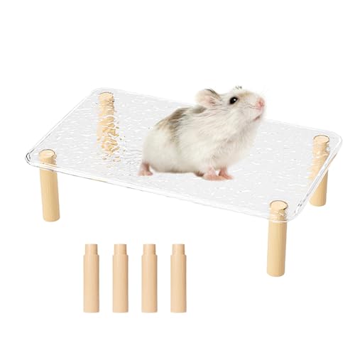 Hamsterkäfig Ständer Plattformen - Abnehmbare Verstellbare Kleine Plattformen - Zubehör für Tischregal Leiter Flasche Wasser Futter Hamsterkäfig Ständer Plattformen - Abnehmbare Verstellbare Kleine Plattformen - Zubehör für Tischregal Leiter Flasche Wasser Futter von yztju