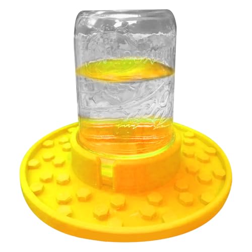 Hive Jar Bee Feeder - masons Feeding Cups, Garteneingangsbehälter | Langlebiger Zuckerwasserhalter, Praktisches Honigsirupgerät Für Bienenzuchtbetriebe, Biene -Setup Im Freien, Bienenkolonieversorgung Hive Jar Bee Feeder - masons Feeding Cups, Garteneingangsbehälter | Langlebiger Zuckerwasserhalter, Praktisches Honigsirupgerät Für Bienenzuchtbetriebe, Biene -Setup Im Freien, Bienenkolonieversorgung von yztju