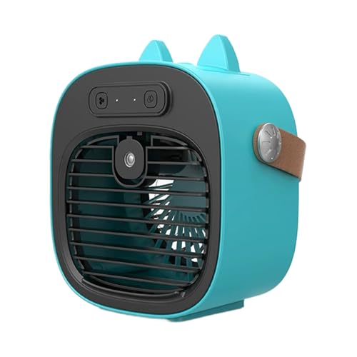 Klimagerät Für Schlafzimmer,Tragbarer Ventilator mit Kühlfunktion - Tragbares Kühlgerät Mit Handyhalter Für Zuhause Wohnheim Garten von yztju