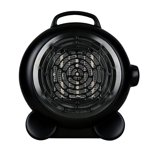 Mini-Heizung, tragbarer Tischventilator | Einstellbarer dreistufiger Rabagtor für eine sichere Verwendung im Innenbereich, persönliche Erwärmung mit Überhitzung und Schutz von yztju