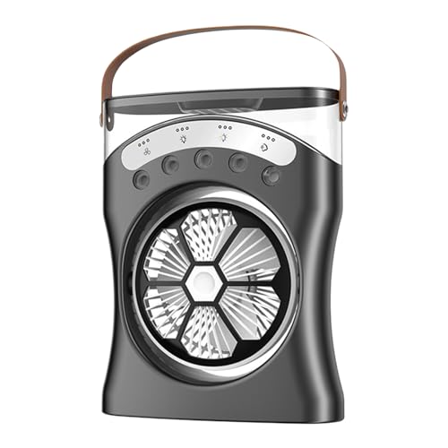 Misting Desk Fan | Wiederaufladbarer Tischventilator Mit Sprühfunktion - Leiser 3-Stufen Ventilator für heiße - für begrenzte Räume Jugendzimmer, Wohnzimmer, Arbeitsbereich und Studentenwohnheim Misting Desk Fan | Wiederaufladbarer Tischventilator Mit Sprühfunktion - Leiser 3-Stufen Ventilator für heiße - für begrenzte Räume Jugendzimmer, Wohnzimmer, Arbeitsbereich und Studentenwohnheim von yztju
