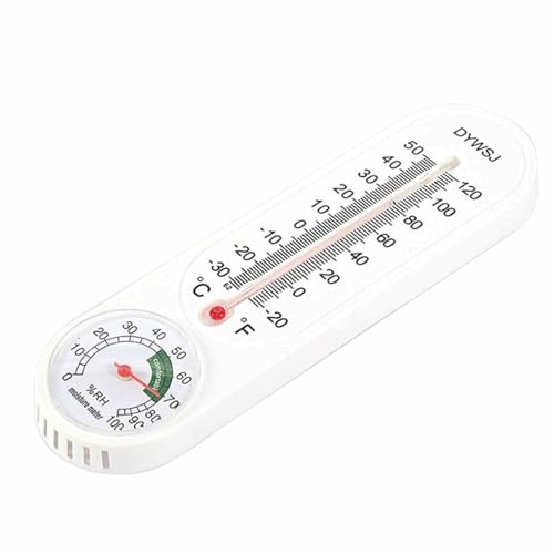 Raumthermometer - 2-in-1-Temperatur- Und Luftfeuchtigkeitsmessgerät Mit ℃/℉-Anzeige | Zubehör Für Mechanische Temperaturmessungen Für Zuhause, Zimmer, Außenbereich, Büros Raumthermometer - 2-in-1-Temperatur- Und Luftfeuchtigkeitsmessgerät Mit ℃/℉-Anzeige | Zubehör Für Mechanische Temperaturmessungen Für Zuhause, Zimmer, Außenbereich, Büros von yztju