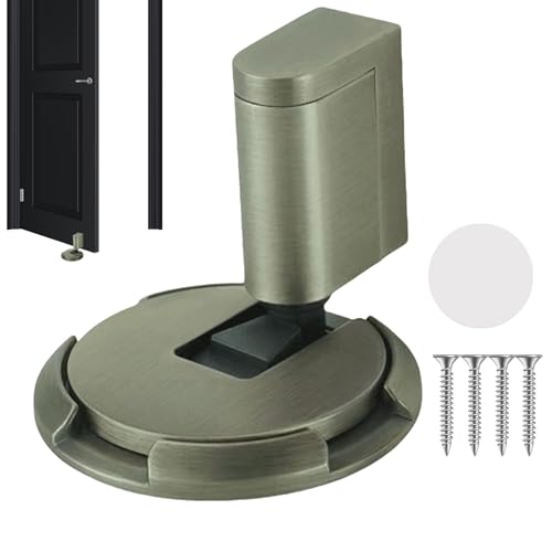Schlafzimmer-Türstopper, Mechanischer Türstopper | Winddichter Mechanischer -Bodenstopper,Bodenstopper Aus Aluminiumlegierung Zur Befestigung Mit Doppelseitigem Klebeband Oder Schrauben Schlafzimmer-Türstopper, Mechanischer Türstopper | Winddichter Mechanischer -Bodenstopper,Bodenstopper Aus Aluminiumlegierung Zur Befestigung Mit Doppelseitigem Klebeband Oder Schrauben von yztju