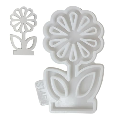 Silikon-Blumen-Formen, Blumentopf-Form, Seifenformen, handgefertigtes Bastelwerkzeug für Osterversammlungen, Frühlingstisch-Mittelstück von yztju