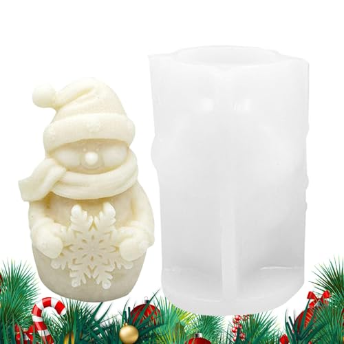 Silikonform | Harzguss-Silikonformen für Weihnachtsdekorationen, 3D-Kerzenformen, Weihnachtsmotiv, Form für Aromatherapie-Kerzen Silikonform | Harzguss-Silikonformen für Weihnachtsdekorationen, 3D-Kerzenformen, Weihnachtsmotiv, Form für Aromatherapie-Kerzen von yztju