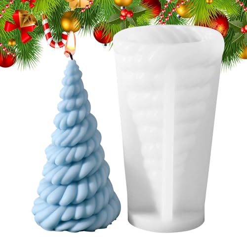 Weihnachtsbaum-Silikonform, Süßigkeitenform, Duftkerzenherstellung, handgefertigte Seife, Bar, Schokoladenform für Zuhause, Party-Dekoration Weihnachtsbaum-Silikonform, Süßigkeitenform, Duftkerzenherstellung, handgefertigte Seife, Bar, Schokoladenform für Zuhause, Party-Dekoration von yztju