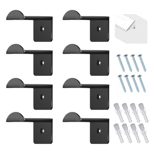 Weitkranzhut Organizer - 2,8 -Zoll -Supportoberflächen, Raumspardesign | Klebstoff -Backing -Grip, Multi -Pack - -Lösung für Cowboy -Baseballkappen Schlafzimmer Schrank Walltür Home Office Aufbewa von yztju