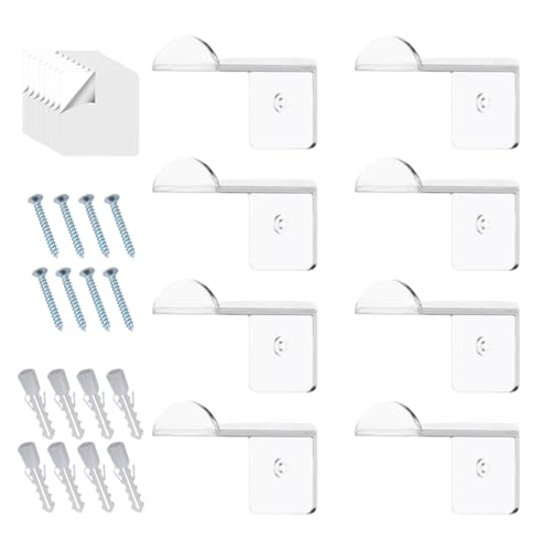 Weitkranzhut Organizer - 2,8 -Zoll -Supportoberflächen, Raumspardesign | Klebstoff -Backing -Grip, Multi -Pack - -Lösung für Cowboy -Baseballkappen Schlafzimmer Schrank Walltür Home Office Aufbewa von yztju
