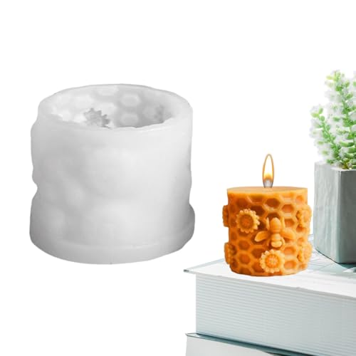 -Zylinder-Silikonform, 3D-Silikon-Kerzenform, Zylinder-Seifenform, Schnellentriegelung, Heimdekoration, Tierharzkunst für Fondant und Backen -Zylinder-Silikonform, 3D-Silikon-Kerzenform, Zylinder-Seifenform, Schnellentriegelung, Heimdekoration, Tierharzkunst für Fondant und Backen von yztju