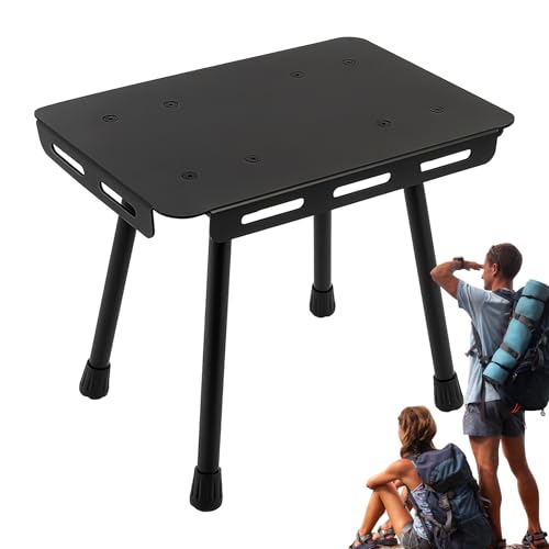 yztju Backpacking Campingsitz - Leichter Strandstuhl, tragbarer Stuhl mit Carry -Tasche High Back Design | Einstellbare Position liegende Sitzplätze für Aktivitäten im Freien, Wandern, Angeln und Ga von yztju