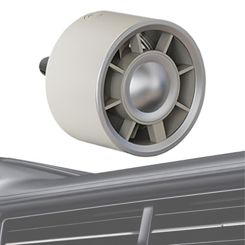 yztju Car Air Entlüftungslüfter-USB-angetriebene Clip-Kühlungslüfter mit Licht | 3-Gang-Lüfter für Fahrzeug für das Armaturenbrett Wärmeissipation | Kompaktes Luftstrom -Zubehör für Lkw-, Van-, SUVs von yztju