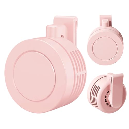 yztju Clip Ventilator,Taille Clip Wirbelwind Ventilatoren - Leise Kühlung Mit 3 Geschwindigkeitsstufen Niedriger Geräuschpegel Für Schule Kinderwagen Zuhause Reise Camping Picknick Outdoor von yztju