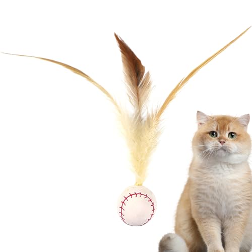 yztju Katzen Hüpfball, Kitten Ball Spielzeug, Haustier Training Kauspiel Bewegung Jagd Sport Spiel, Zur Beschäftigung Bei Langeweile yztju Katzen Hüpfball, Kitten Ball Spielzeug, Haustier Training Kauspiel Bewegung Jagd Sport Spiel, Zur Beschäftigung Bei Langeweile von yztju