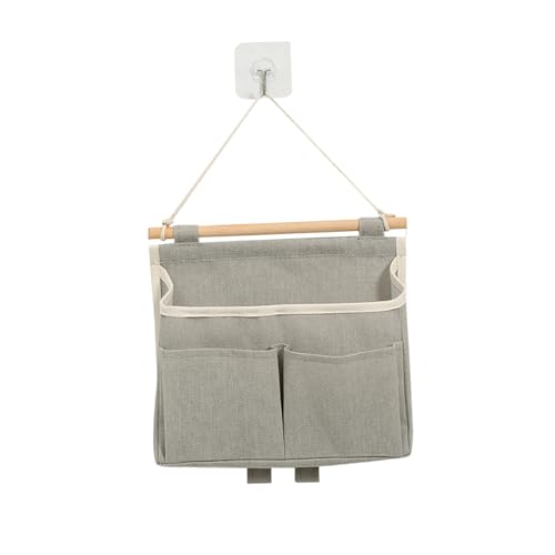 yztju Wandmontierte Tasche - Wandtür-Schrank-Organizer,Tragbarer Aufbewahrungskorb zum Aufhängen an der Tür mit Taschen für Schrank, Büro, Zuhause, Wohnzimmer, Schlafzimmer von yztju