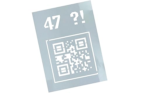 Schablone - WANDSCHABLONE L QR-Code - Strukturschablone - Airbrushschablone - von zAcheR-fineT Schablone - WANDSCHABLONE L QR-Code - Strukturschablone - Airbrushschablone - von zAcheR-fineT von zAcheR-fineT-design
