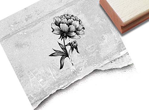 Stempel Blume PFINGSTROSE Fineline Florale - Wunderschöner Motivstempel - Bildstempel von zAcheR-fineT Stempel Blume PFINGSTROSE Fineline Florale - Wunderschöner Motivstempel - Bildstempel von zAcheR-fineT von zAcheR-fineT-design