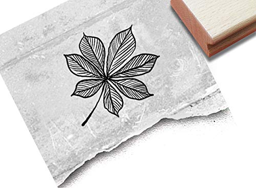 Stempel Motivstempel Kastanien-Blatt - Bildstempel für Basteln Karten Tischdeko Kunst Scrapbook Herbst-Deko Geschenk für Kinder- zAcheR-fineT Stempel Motivstempel Kastanien-Blatt - Bildstempel für Basteln Karten Tischdeko Kunst Scrapbook Herbst-Deko Geschenk für Kinder- zAcheR-fineT von zAcheR-fineT-design