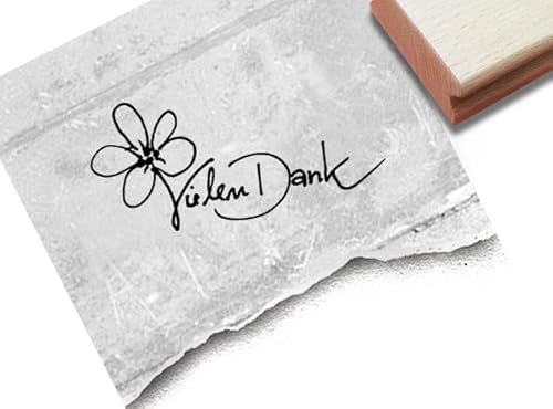 Stempel Vielen Dank mit Blume - Textstempel Dankeschön Danksagung Karten Tütenstempel Tischdeko Scrapbook - von zAcheR-fineT Stempel Vielen Dank mit Blume - Textstempel Dankeschön Danksagung Karten Tütenstempel Tischdeko Scrapbook - von zAcheR-fineT von zAcheR-fineT-design