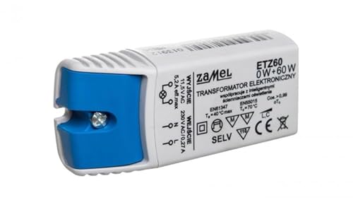 Elektronischer Transformator 230/11,5V 0-60W ETZ60 LDX1000042 Zamel 5903669027058 von zaMel
