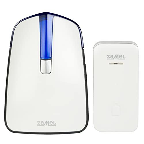 SUNDI Türklingel Klingel Haustür Kabellos Türgong Drahtlos Batteriebetrieben Kunststoff Metall Rumba ST-370, Weib SUNDI Türklingel Klingel Haustür Kabellos Türgong Drahtlos Batteriebetrieben Kunststoff Metall Rumba ST-370, Weib von Sundi