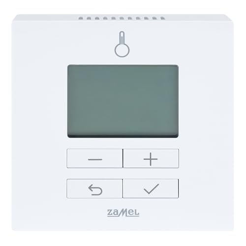 Thermo Life Temperaturregler Tageszyklus Thermostat Batteriebetrieben Funk Weiß LBW-22 von zaMel