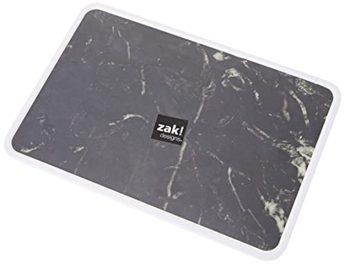 ZAK Osmos Frühstücksbrettchen schwarz Marmor/weiss 23,5x16 cm von Zak Designs