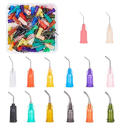 zalati Blunt Tip Dispensing Needle 140pcs Synthetische Stumpfe Nadel mit Luer Lock für Kleber Tinten Nachfüllen mit Kunststoff Halter zalati Blunt Tip Dispensing Needle 140pcs Synthetische Stumpfe Nadel mit Luer Lock für Kleber Tinten Nachfüllen mit Kunststoff Halter von zalati