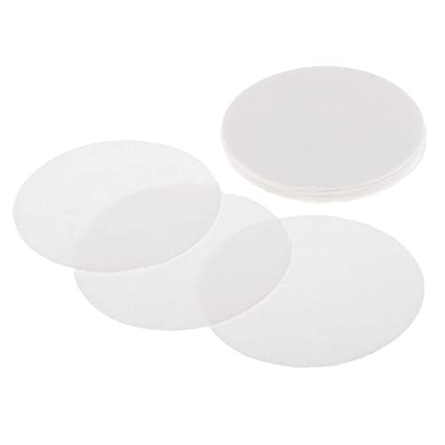 zalati Glas-Sicherungspapier, 10 Stück, Keramikfaserpapier, rund, für Mikrowelle und Ofen von zalati