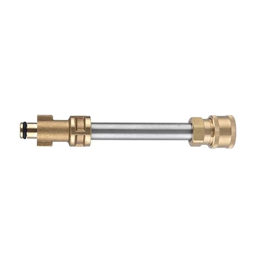 zalati Hochdruckreiniger Pistole Adapter mit 10cm Verlängerungsstange Kompatibel mit Bosch Serice Washer Gun für Female 1/4 Zoll Sprühdüse Spitzen Schnellverbinder von zalati