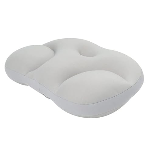 zalati Kissen Contour Memory Foam Allround Ergonomisch Cervical Orthopädisch Tiefschlaf Weich Unterstützend Waschbar Hypoallergen 3D Micro Airball Weiches Kissen für Nacken von zalati