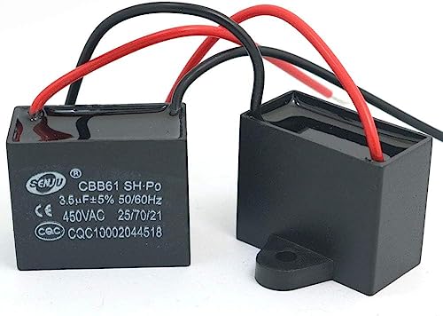 zalati Klimaanlage Ventilator Motor 3pcs CBB61 450V AC 50/60Hz laufender Kondensator mit 3.5 uF von zalati