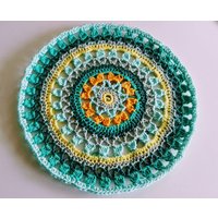 Bunte Mandala Tischset Für Tischdekoration Aus Baumwolle Camaieu, Wohndeko von zanatanii