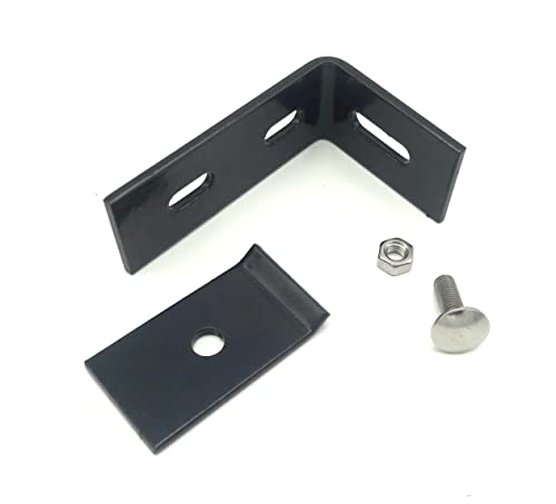 5x Wandanschlusswinkel Doppelstabmattenzaun Zaun anthrazit mit Schraube Mutter Halterung Befestigung KIT SET Montage 5x Wandanschlusswinkel Doppelstabmattenzaun Zaun anthrazit mit Schraube Mutter Halterung Befestigung KIT SET Montage von zaun-anhalt