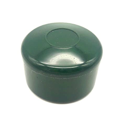 Kappe Abdeckung Zaun Abdeckkappe Zaunpfosten Pfosten Maschenzaun Zubehör Rund. (Grün 42 mm 20 Stück) von zaun-anhalt